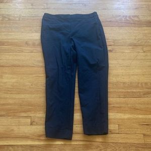 Talbots Black Hampshire Curvy Trouser Pants